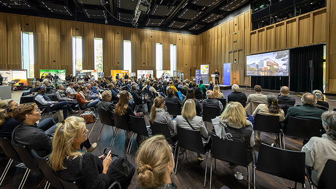 Die Heinze ArchitekTOUR stand in diesem Jahr unter dem Motto „Gemeinsam schaffen wir die Bauwende“. Foto: © Marcus Jacobs, Heinze GmbH